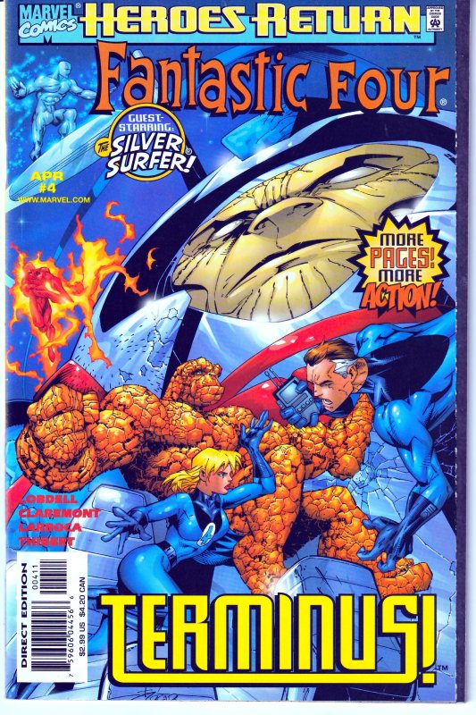 Fantastic Four(vol. 2)#2,3,4,5,6,8 Silver Surfer, Red Ghost,Super Apes,TechNet