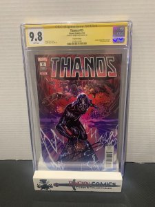 Thanos # 15 Variant 4th Print Cover CGC 9.8 2018 SS Donny Cates [GC40]