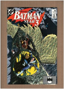 Batman #439 DC Comics 1989 Year 3 Robin Nightwing Tim Drake FN 6.0