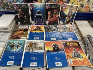 Marvel Comics: Wolverine Vol. 3 (2003) #1-90 Complete Set + Annual BAGGED BOARDE