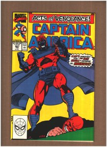 Captain America #367 Marvel Comics 1990 ACTS OF VENGEANCE MAGNETO FN/VF 7.0