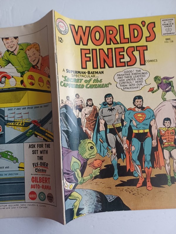 World's Finest #138 - Batman - Superman - 1963 - VG/FN