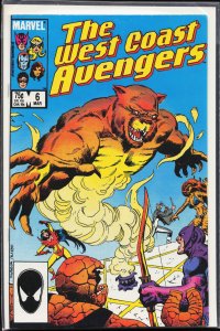 West Coast Avengers #6 (1986) West Coast Avengers / Avengers West Coast