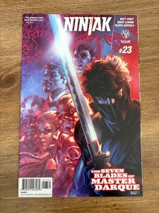 Ninjak # 23 NM 1st Print Variant Cover Valiant Comic Book 25 J293