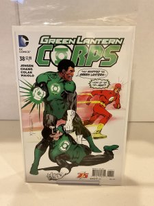 Green Lantern Corps 38 Neal Adams Flash 75th Anniversary Variant! New 52!  2015