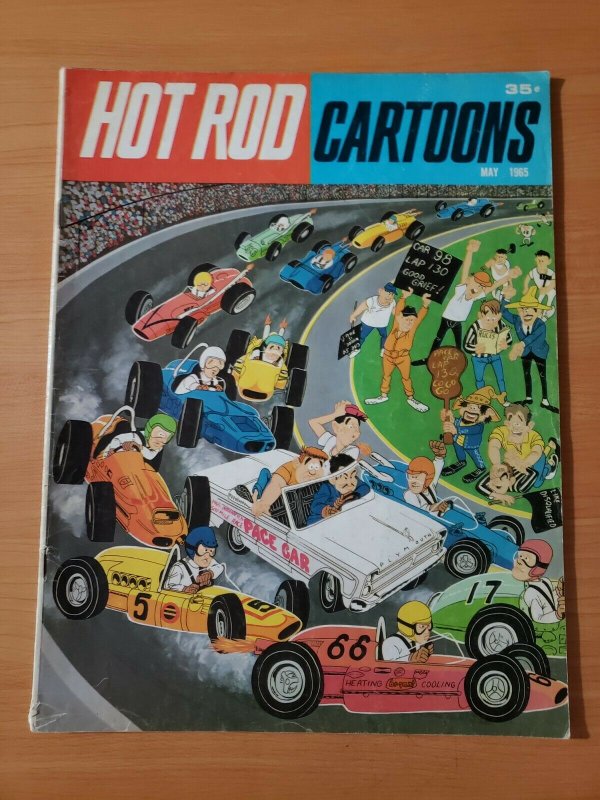 Hot Rod Cartoons Magazine #4 ~ FINE FN ~ May 1965