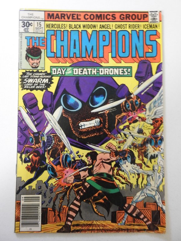 The Champions #15 (1977) VG+ Condition