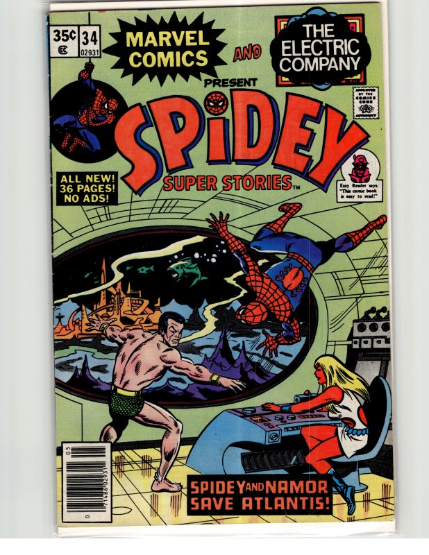 Spidey Super Stories #34 (1978) Spider-Man