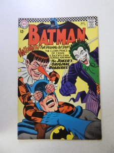 Batman #186 (1966) FN/VF condition