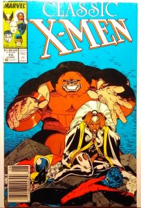 Classic X-Men #10 Newsstand Edition (1987)