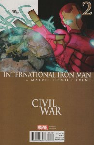 International Iron Man #2B VF/NM ; Marvel | Bendis Maleev Civil War