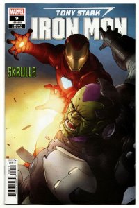 Tony Stark Iron Man #9 Skrulls Variant (Marvel, 2019) NM