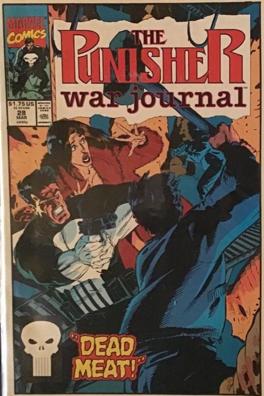 PUNISHER WAR JOURNAL (MARVEL)VOL.1 6 BOOK LOT #28,30,43,45,59,60 UNREAD NM 