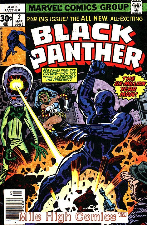 BLACK PANTHER (1976 Series)  (MARVEL) #2 Very Good Comics Book