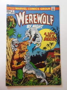 Werewolf by Night #5 (1973) VG Condition moisture stain