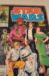 Star Wars #107 Newsstand Edition (1986) Star Wars