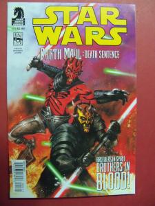 STAR WARS DARTH MAUL: DEATH SENTENCE #2   (9.4 NM OR BETTER) DARK HORSE