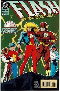 Flash #98 (1987 v2) Mark Waid Impulse Jesse Quick NM-
