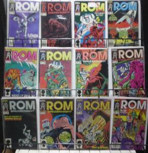 ROM SPACEKNIGHT MEGA-COLLECTION! 65 ISSUES! VG-F or better! Mantlo/Buscema/Ditko