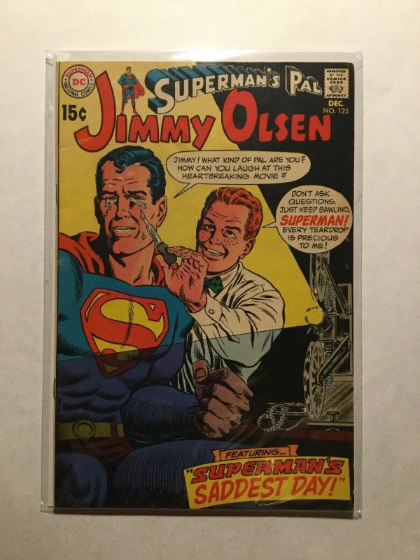 Superman’s Pal Jimmy Olsen 125 Fine Fn 6.0 Dc Comics
