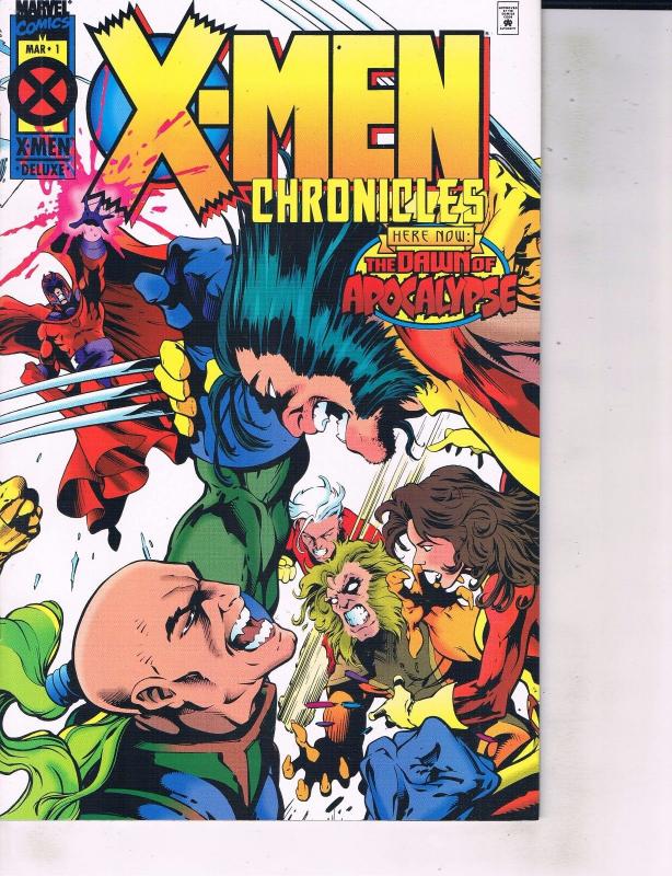 Lot Of 2 Marvel Comic Books X-Men Chronicles #1 and Astonishing #1 ON6