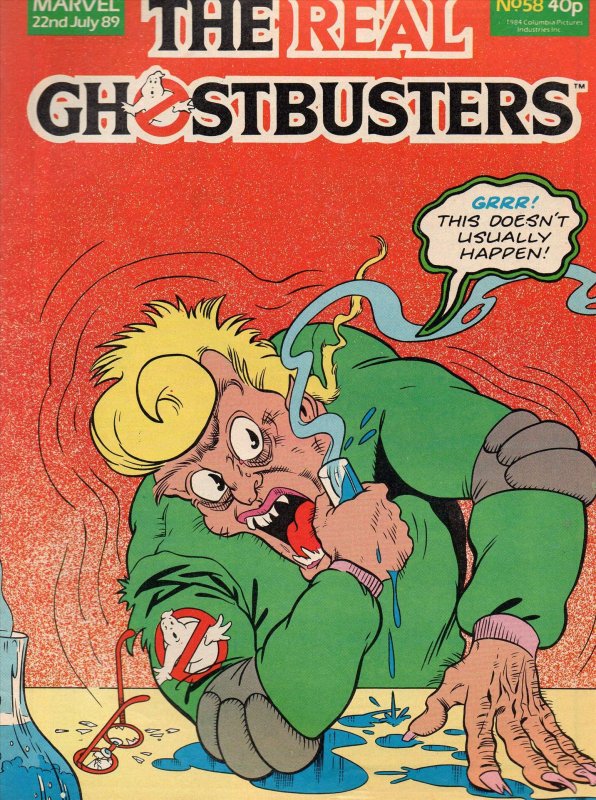 Real Ghostbusters, The (Marvel UK) #58 FN ; Marvel UK |