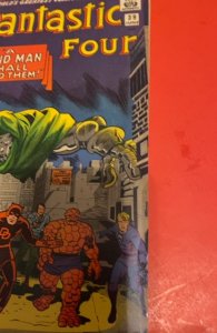 FANTASTIC FOUR #39 G, Daredevil! Dr. Doom! Wally Wood! Marvel Comics 1965
