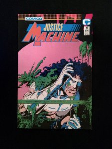 Justice Machine #16  Comico Comics 1988 VF+
