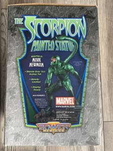 Marvel Bowen Scorpion Limited Edition Statue 547/1000 Painted 12.5” NEW In BOX