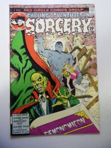 Chilling Adventures in Sorcery #4 (1973) VG/FN Condition small tape pull fc