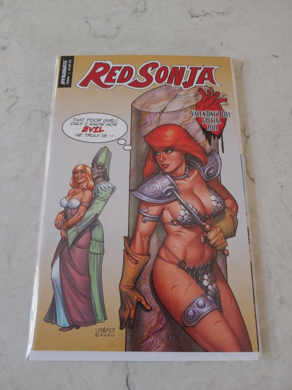 RED SONJA: VALENTINE'S DAY SPECIAL 2021 (LINSNER VARIANT)