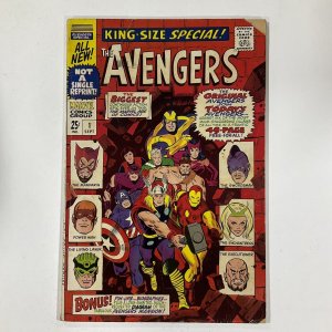 Avangers King-Size Annual 1 1967 Marvel VG- very good- 3.5