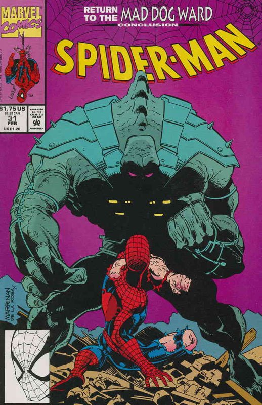 Spider-Man #31 VF ; Marvel | Return to the Mad Dog Ward 3