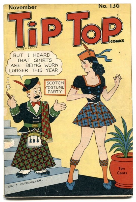 Tip Top Comics #136 1947- Li'l Abner- Fritzi Ritz G 