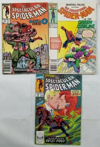3 Lot 90s Comics Spectacular Spider-man 156 167 Marvel Tales Sensational 191