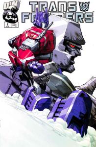 Transformers: Generation 1 #2 (2nd) VF ; Dreamwave | Pat Lee Optimus Prime Megat