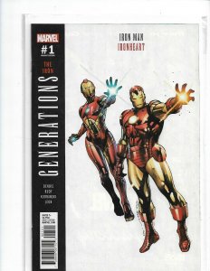 Generations #1 The Iron Variant (2017) NM Marvel Comics 1st Print nw84