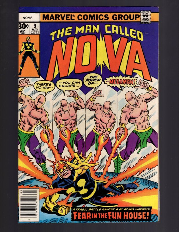 Nova #9 (1977) FEAR IN THE FUN HOUSE!  / ID#NN