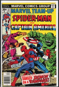 Marvel Team-Up #52 Regular Edition (1976) Captain America