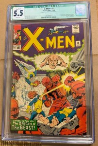 The X-Men #15 (1965) CGC 5.5 qualified