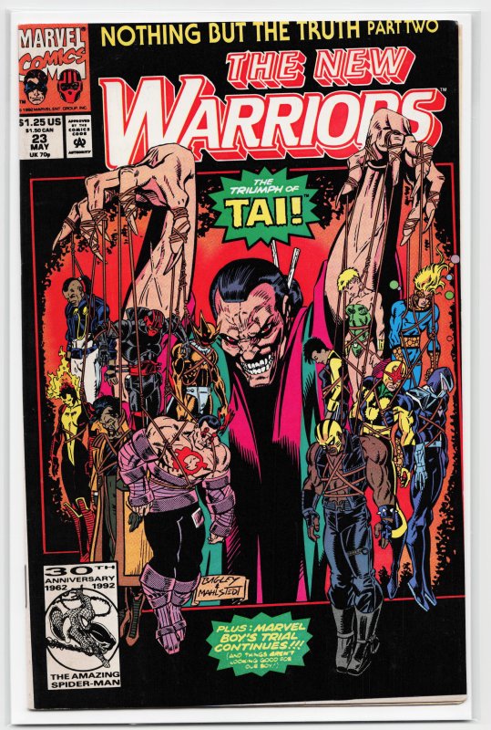 The New Warriors #23 (1992) New Warriors