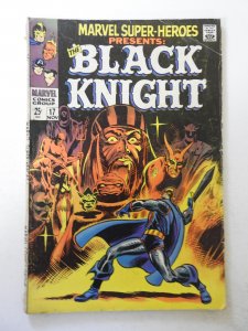 Marvel Super-Heroes #17 (1968) FR/GD Condition 3 in cumulative spine split