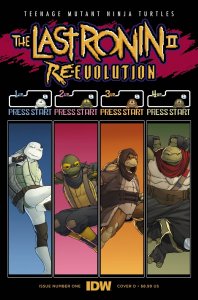 TMNT The Last Ronin Re-evolution #1 2025 Luis Antonio Delgado Cover D IDW EB210