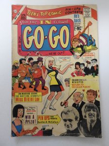 Go-Go #2 (1966) Solid VG- Condition! Moisture Stains