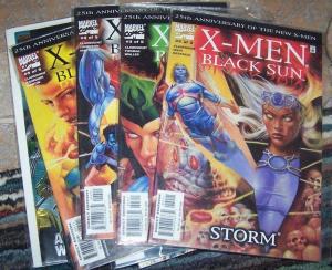 x-men Black Sun: mini series  #2 3 4 5  (Nov 2000, Marvel) storm banshee sunfire