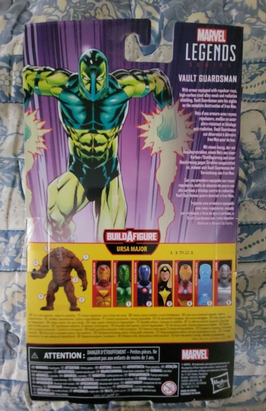 Marvel Legends Series: Ironman: Vault Guardsman 6 action figure