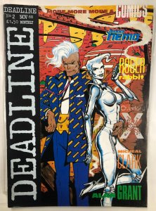 DEADLINE 2 (November 1988) Tank Girl 2nd app F-VF Johnny Nemo, Roger Rabbit++++