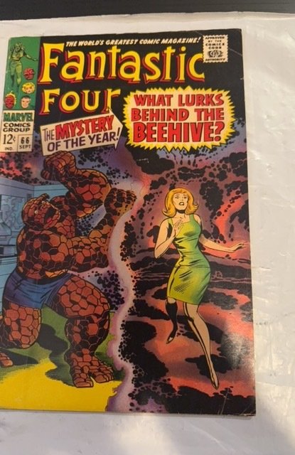 Fantastic Four #66 (1967)the origin of him Foxxing:tannign