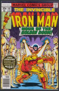 Iron Man 107 VF- 7.5 Marvel 1978