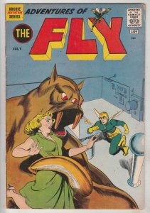 Adventures of the Fly #13 (Jul-61) FN/VF Mid-High-Grade The Fly, Fly-Girl